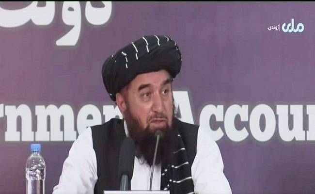 Afghanistan Interim Minister for Justice, Sha­ikh Maulavi Abdul Hak­eem Sharae