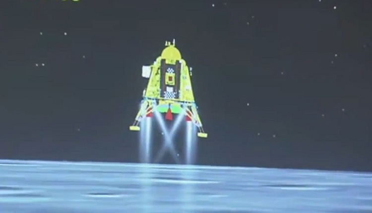 Chandrayaan 3 lander module Vikram makes safe and soft landing on Moon