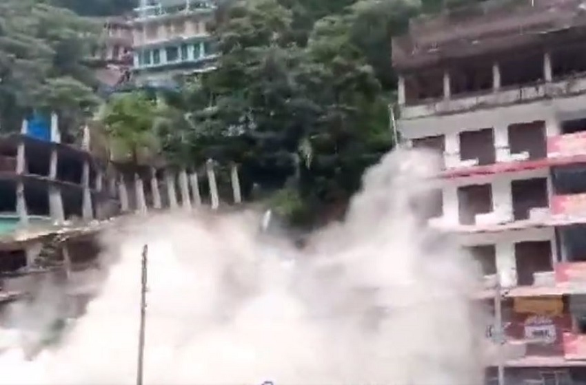 Landslides and cloudbursts reported in Himachal