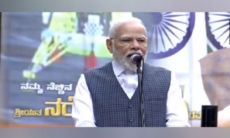 PM Modi addresses  ISRO scientists in Bengaluru