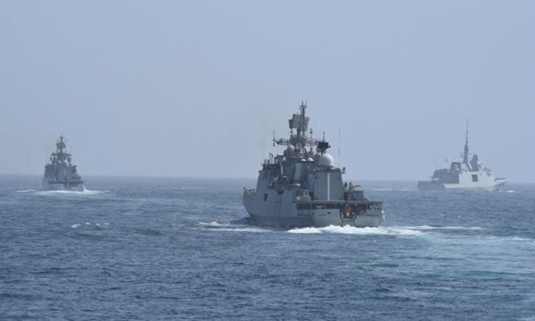 Phase II of the 21st edition of Exercise Varuna underway in Arabian Sea