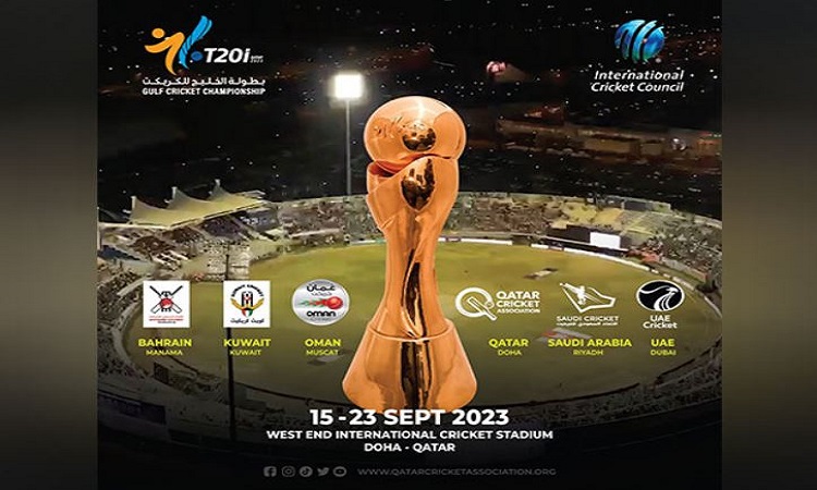 The Gulf Cricket T20I championship will be held in September