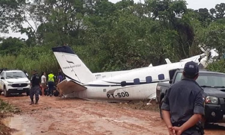 Visual from the plane crashes site