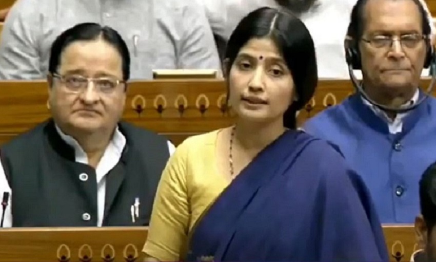 Dimple Yadav in Lok Sabha