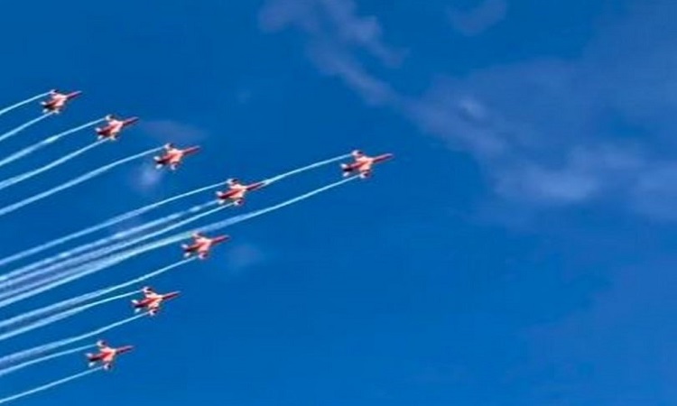 IAF's Surya Kiran Aerobatic Team