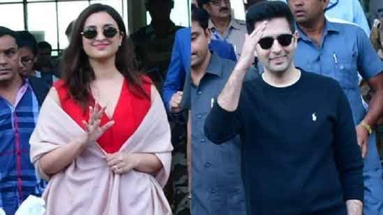 Parineeti and Raghav arrive in Udaipur for wedding