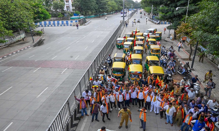 Karnataka bandh over Cauvery issue disrupts normal life in Bengaluru