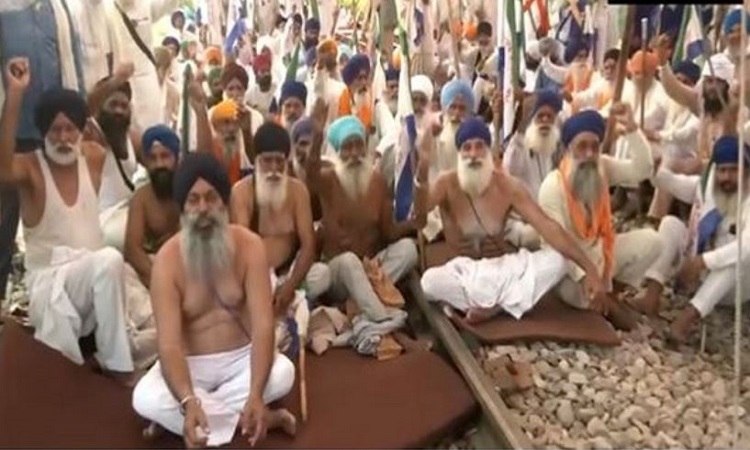 Visuals from the protest in Amritsar