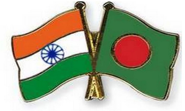 Flag of India and Bangladesh