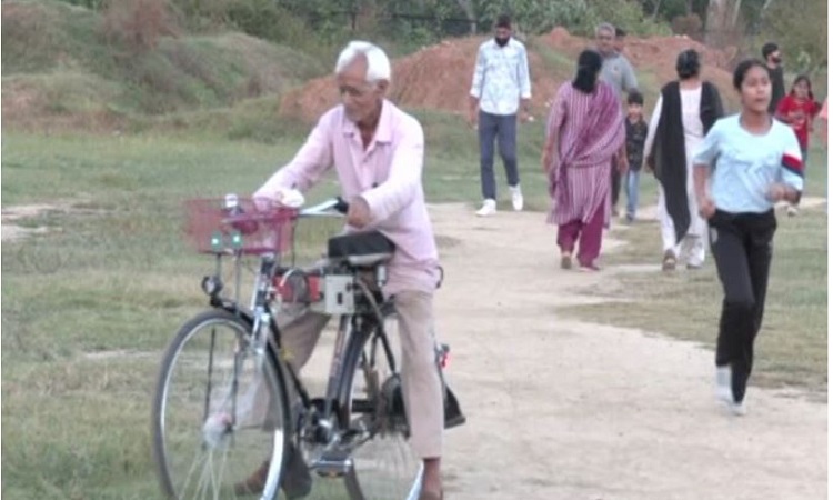 Munshi Ram, an 84-year-old resident of Udhampur