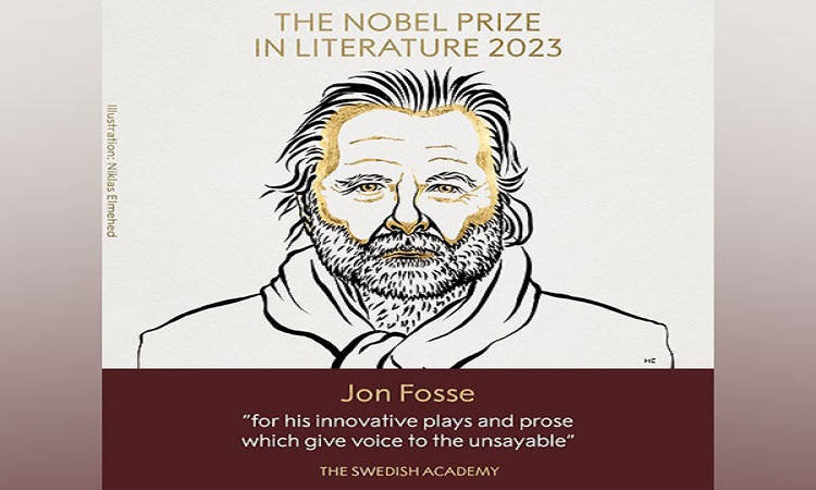 The Nobel Prize in Literature 2023 has been awarded to Norwegian author Jon Fosse