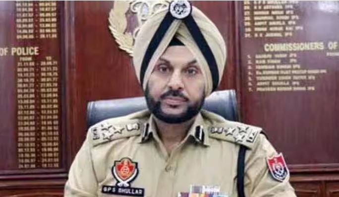 Punjab police IG Gurpreet Singh Bhullar