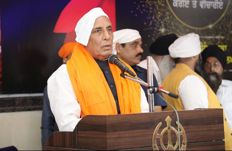 Rajnath Singh attended Guru Granth Sahib Parkash Utsav