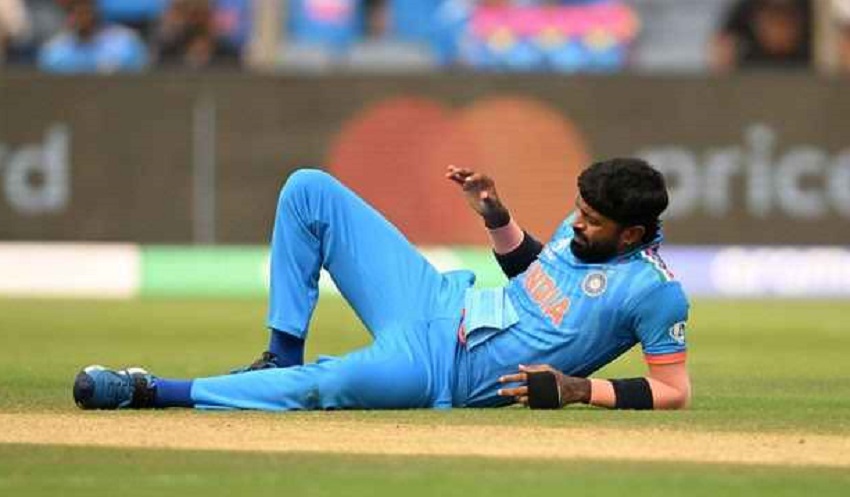 Hardik Pandya had hurt his left ankle