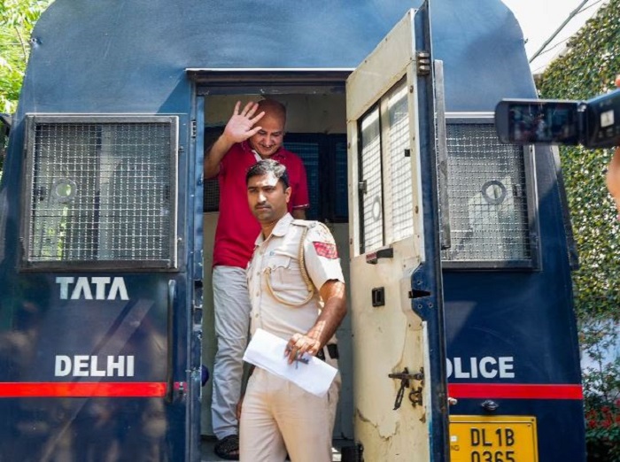 AAP leader Manish Sisodia out of Tihar Jail