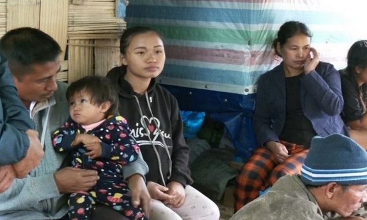 Myanmar refugees, visual from Bethel refugee camp