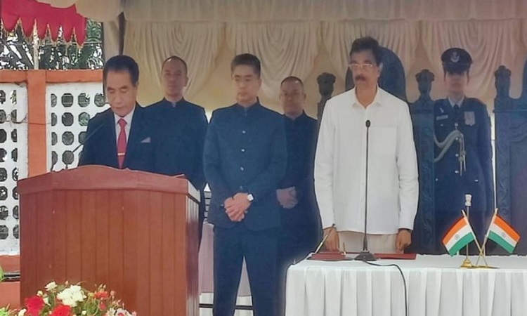 ZPM founder Lalduhoma takes oath as Mizoram Chief Minister
