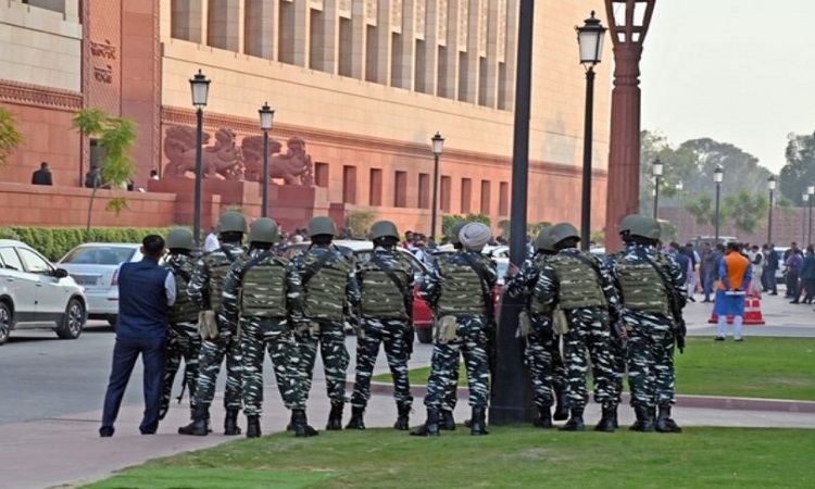 Security beefed up outside Parliament building following security breach