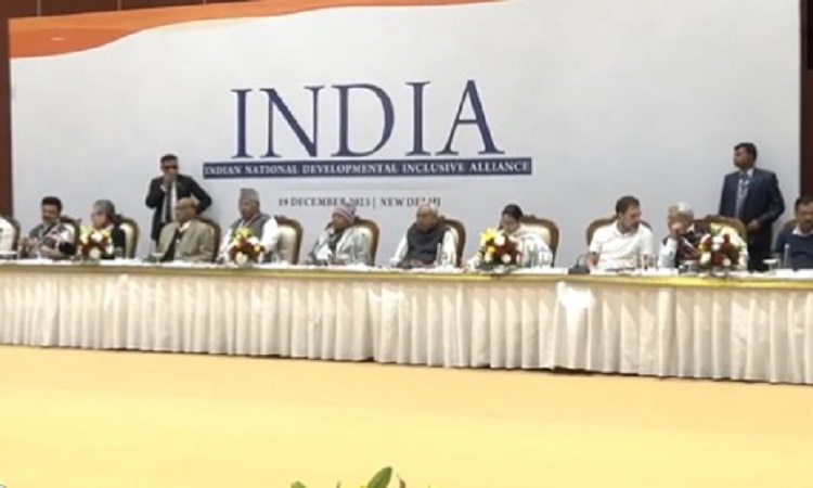 INDIA bloc meeting begins in New Delhi