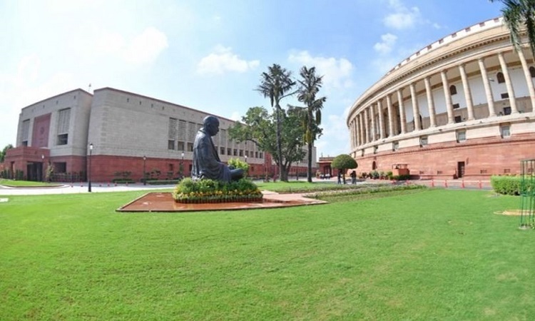 New Parliament building just beside the old building