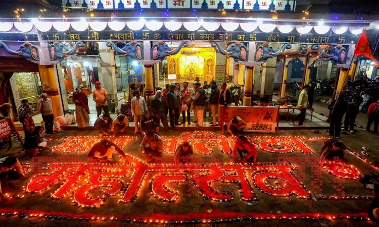 Ten lakh diyas to be lit in Ayodhya