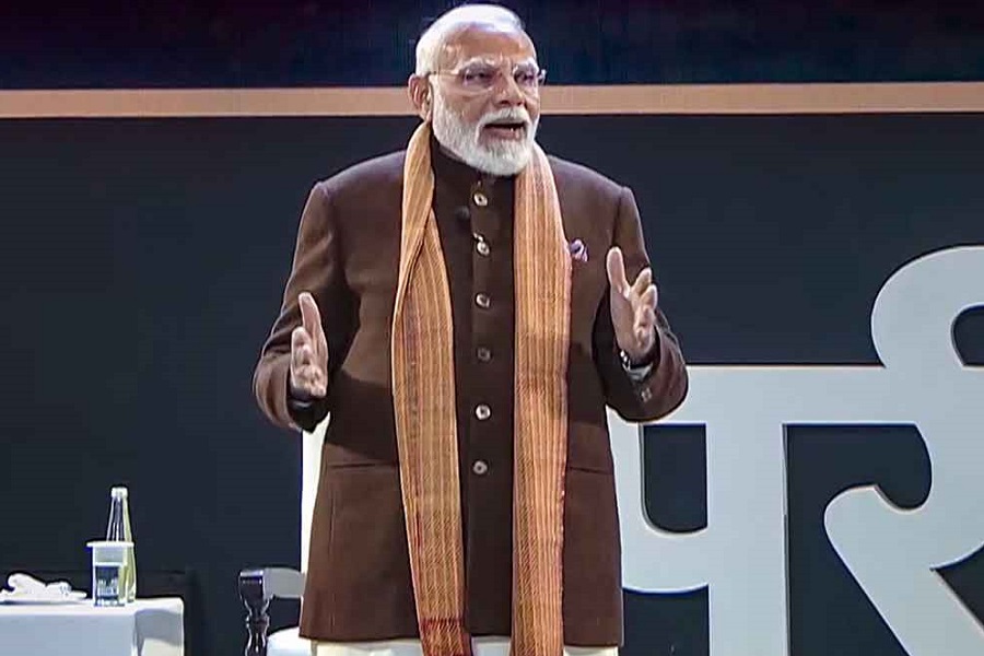 PM Modi interacts with students, teachers, and parents during the 'Pariksha Pe Charcha 2024' in Delhi