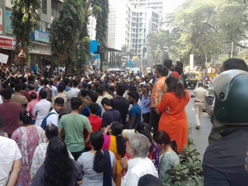 Protest after Rape