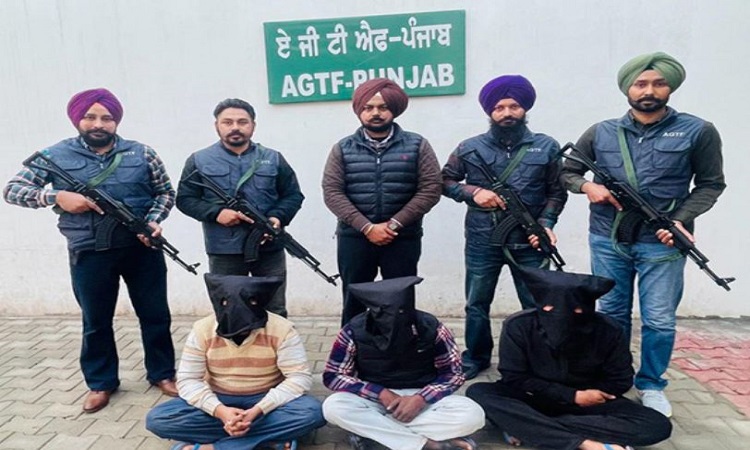 Punjab AGTF arrests 3 associates of foreign-based terrorists Lakhbir Singh
