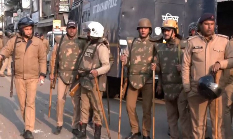 Security stepped up in several parts in Haldwani