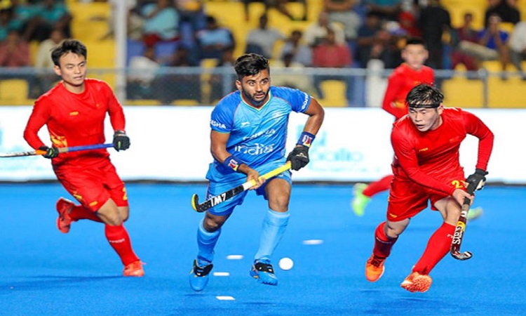 Indian hockey player Manpreet Singh