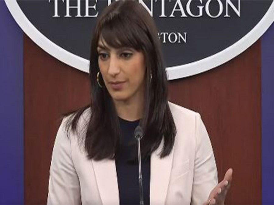 Pentagon's Deputy Press Secretary Sabrina Singh