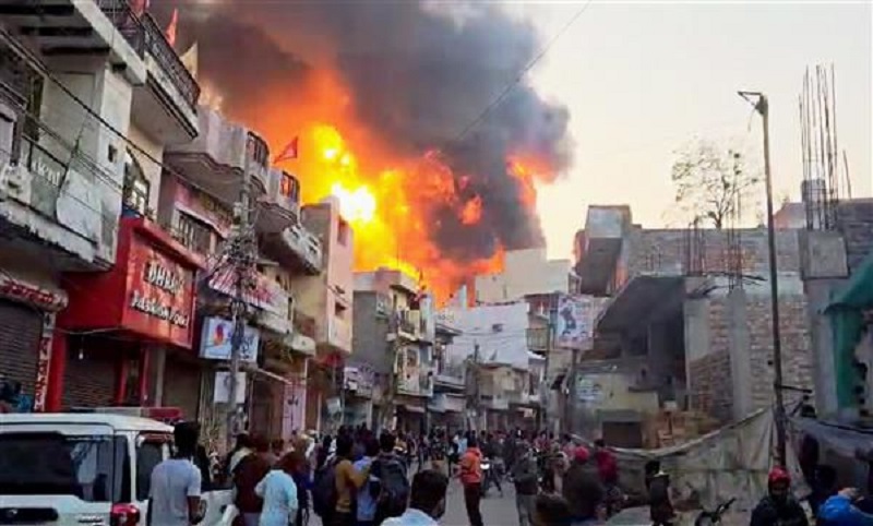 Firebreak in Alipur