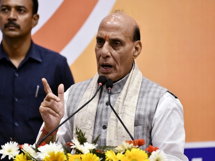 Defence Minister Rajnath Singh