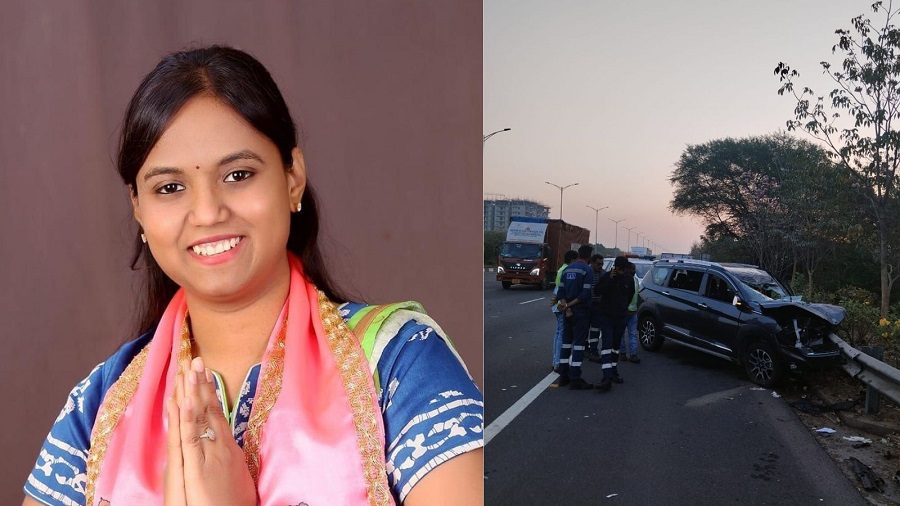 MLA Lasya Nandita dies in road accident