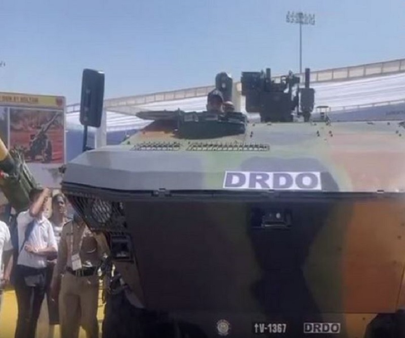 Advanced Wheeled Armoured Platform developed by DRDO, Mahindra Defence