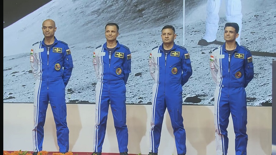 Four astronauts selected for Gaganyaan mission