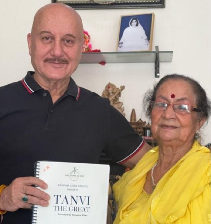 Anupam Kher Tanvi The Great announces new film on birthday