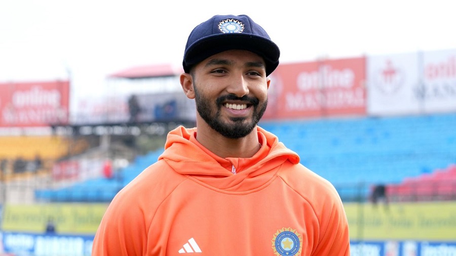 Devdutt Padikkal makes debut for India in Dharamsala Test