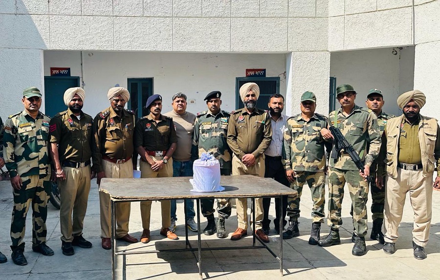 BSF, Punjab Police recover heroin packet