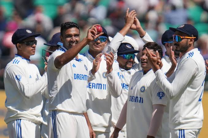 India celebrates Test series win