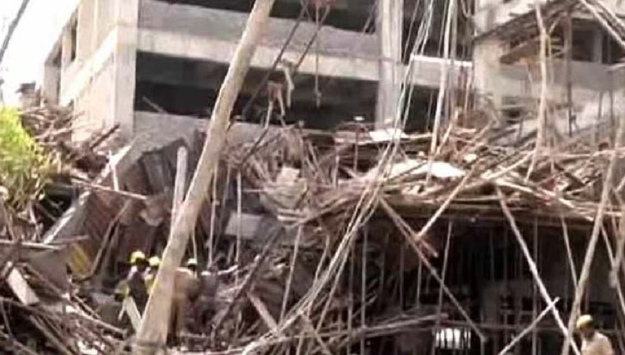 under-construction building collapses