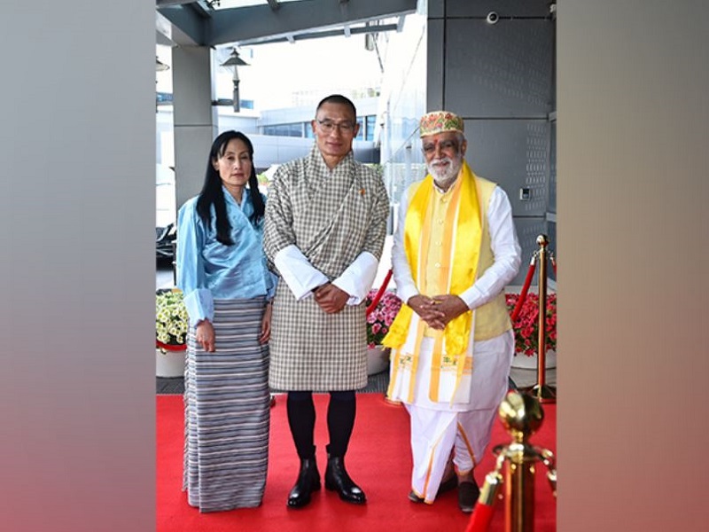 Bhutan's Prime Minister, Dasho Tshering Tobgay arrives in New Delhi