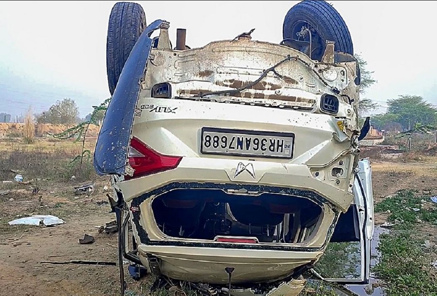 Two MBBS students killed car overturns
