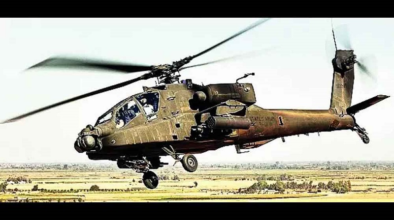 Apache attack helicopter