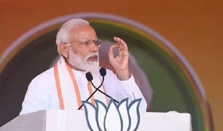 Prime Minister Narendra Modi  in Kanyakumari