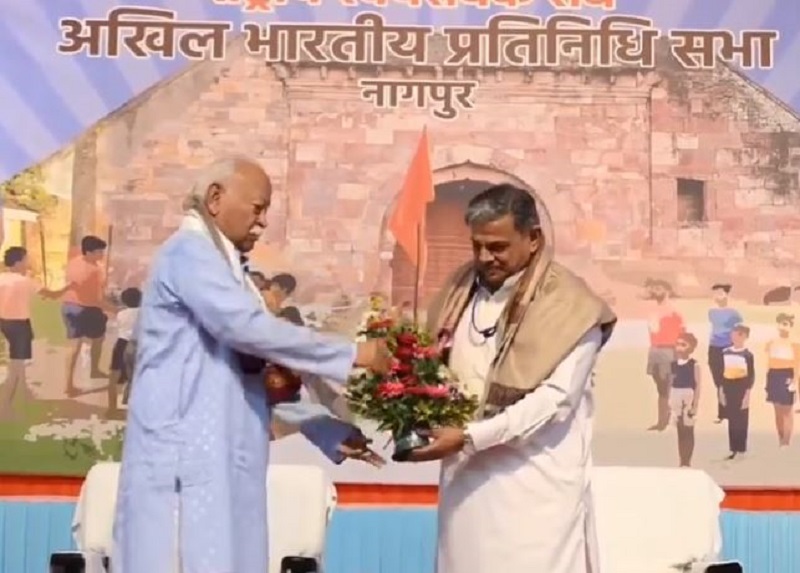 Dattatreya Hosabale re-elected as RSS General Secretary