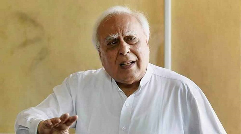 Congress leader Kapil Sibal