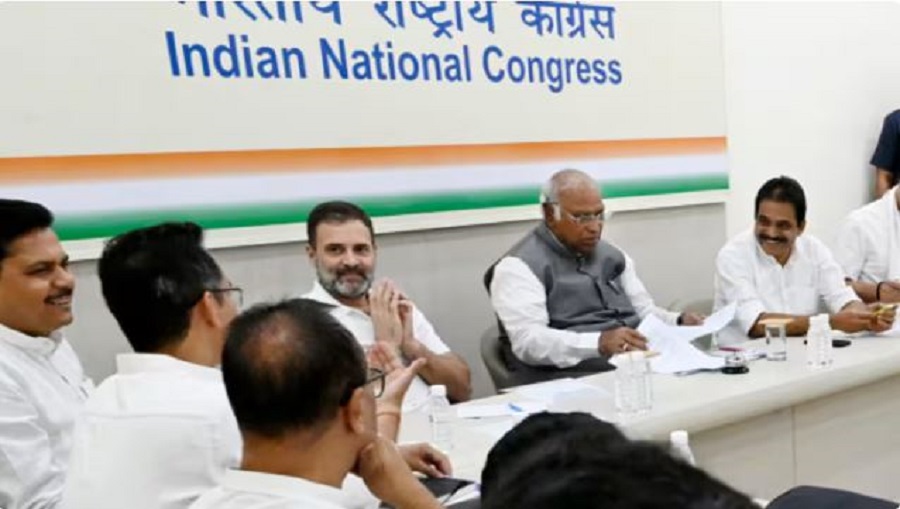 Congress Working Committee meeting