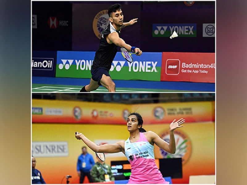 Lakshya Sen and PV Sindhu