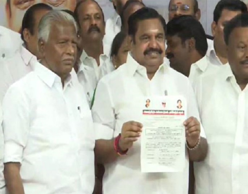 AIADMK releases first list of candidates for upcoming Lok Sabha elections